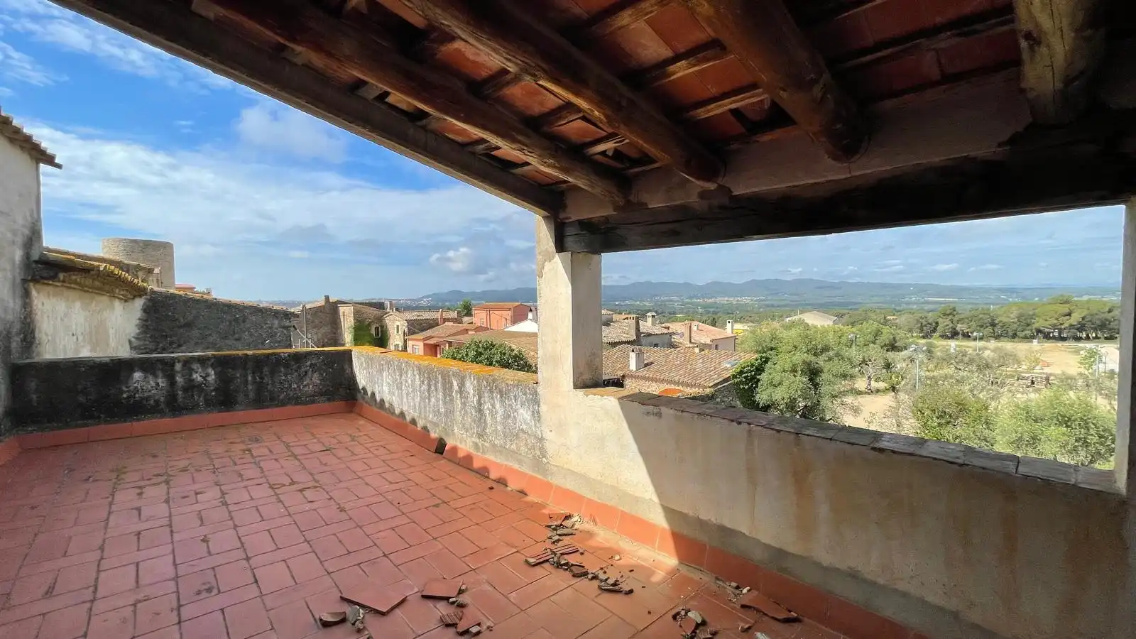 Terrace of Country homes for sale in Regencós  with Terrace and Storage room