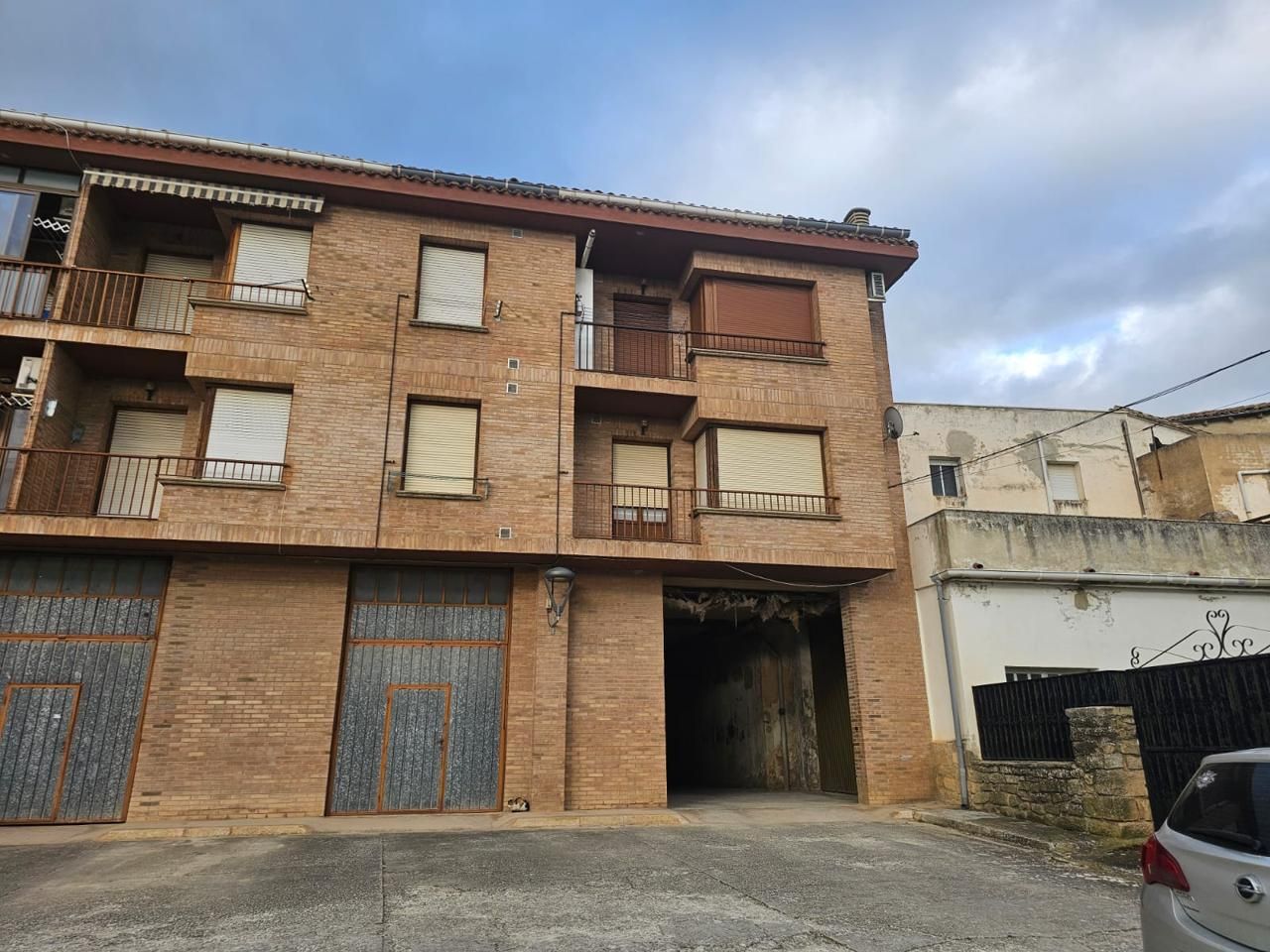 Exterior view of Flat for sale in Arróniz  with Heating, Terrace and Furnished