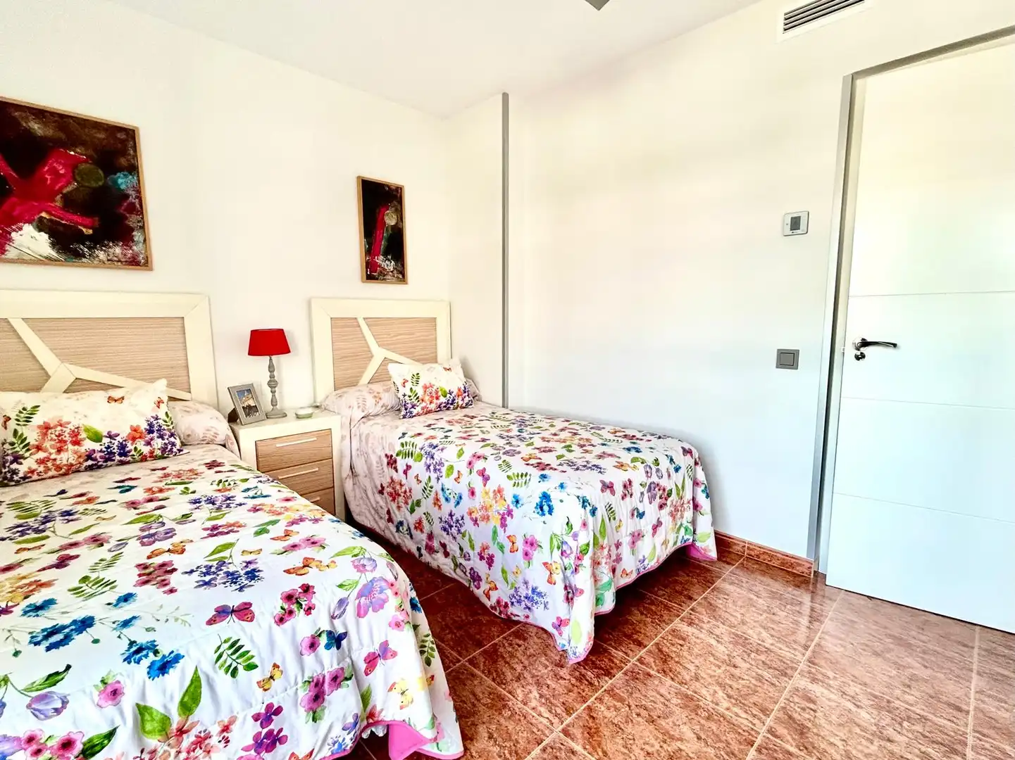 Schlafzimmer von Wohnung zum Verkauf in El Ejido mit Klimaanlage, Heizung und Terrasse