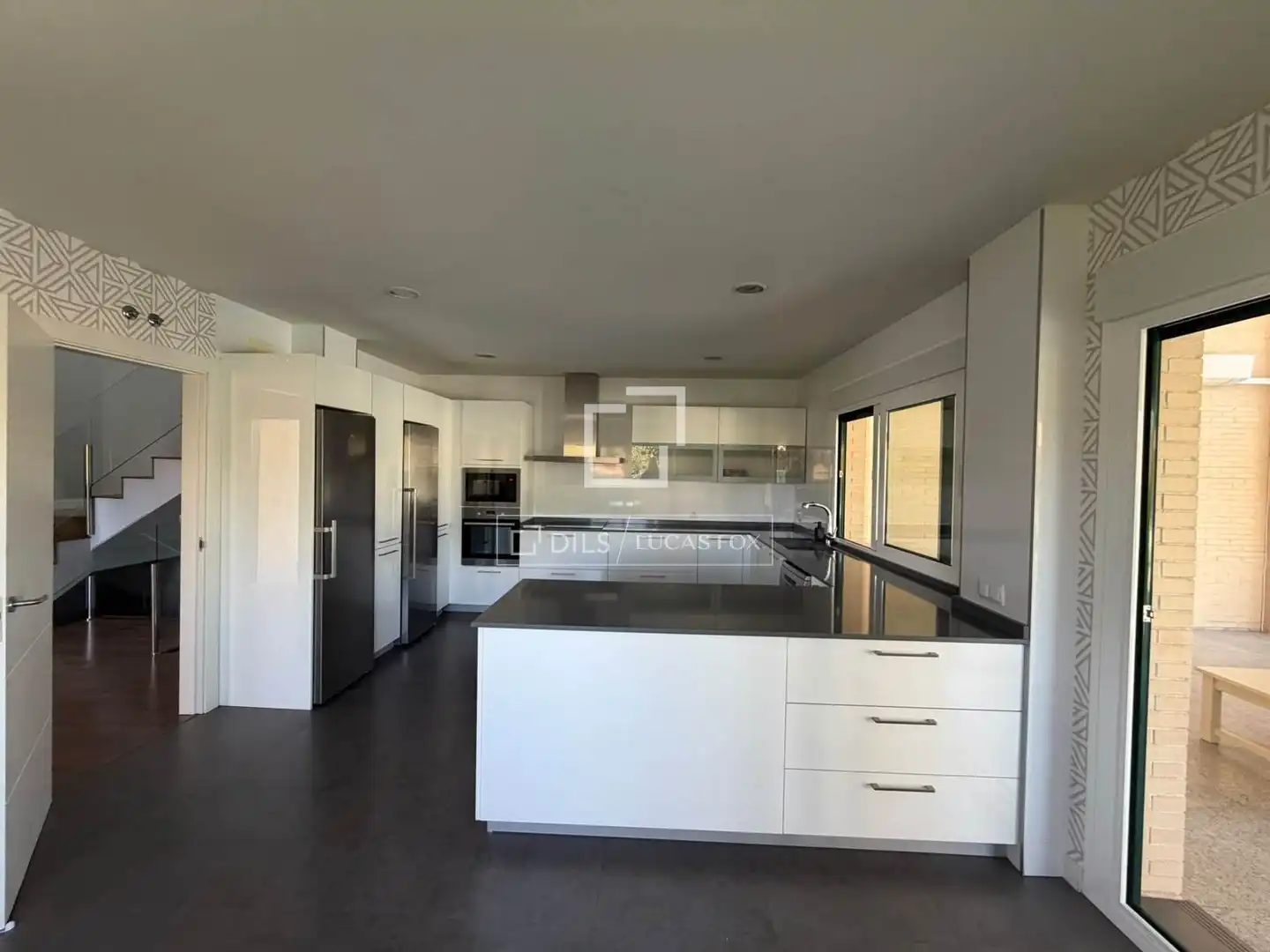 Cocina de Casa o chalet de alquiler en Tres Cantos con Calefacción, Jardín privado y Trastero