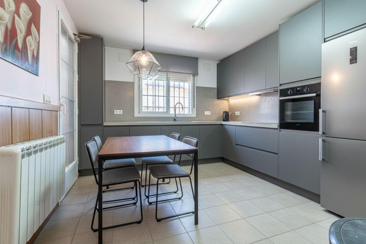 Kitchen of Single-family semi-detached for sale in Ogíjares  with Air Conditioner, Heating and Terrace