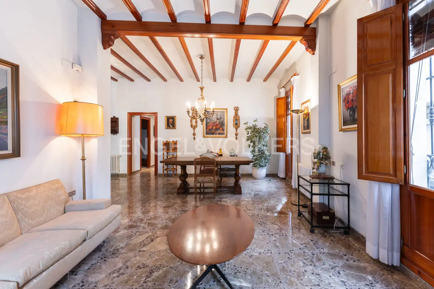 Sala de estar de Piso de alquiler en Carlet con Calefacción, Terraza y Trastero
