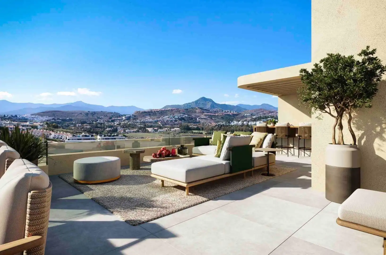 Terraza de Apartamento en venta en Estepona con Terraza