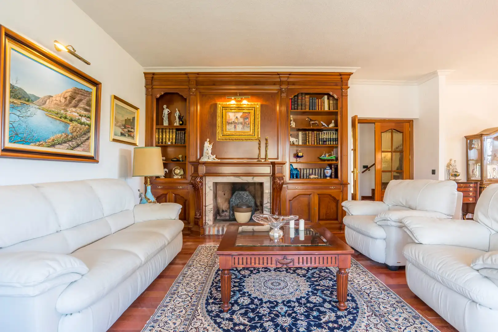 Living room of Houses for sale in Collado Villalba  with Air Conditioner, Heating and Private garden