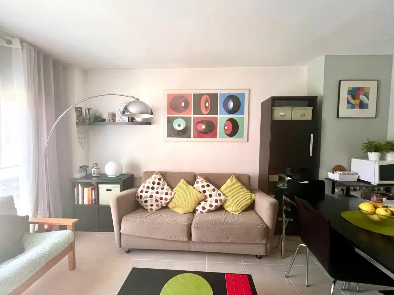 Sala de estar de Piso en venta en Rubí
