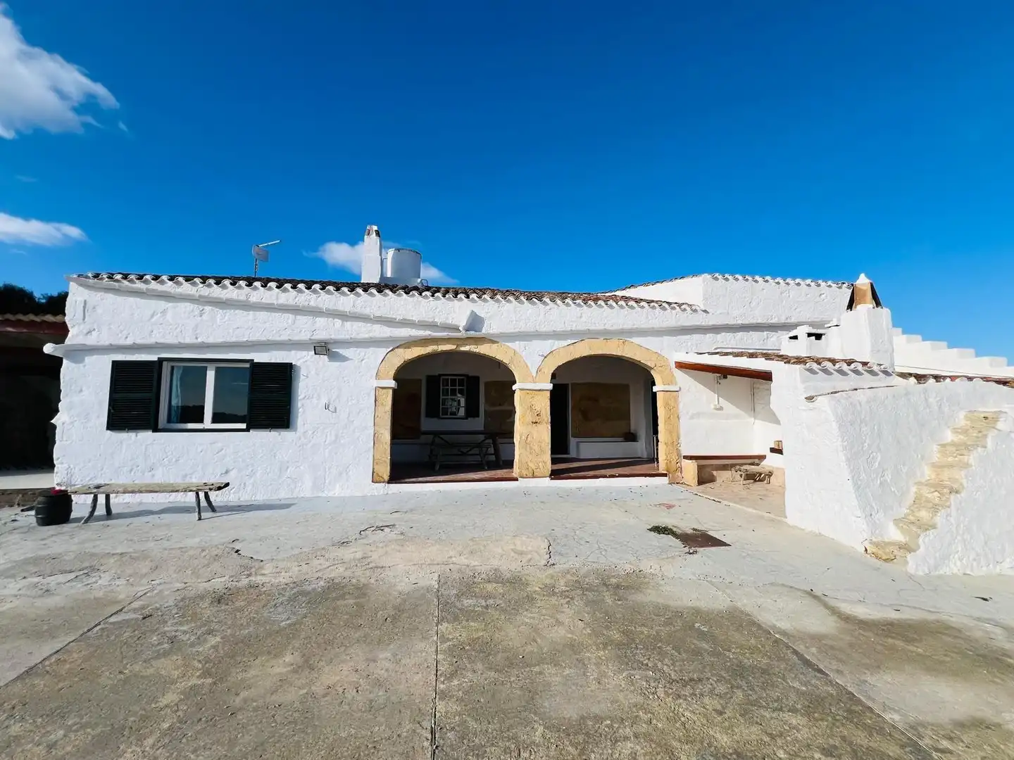 Vista exterior de Finca rústica en venta en Alaior con Aire acondicionado, Jardín privado y Piscina