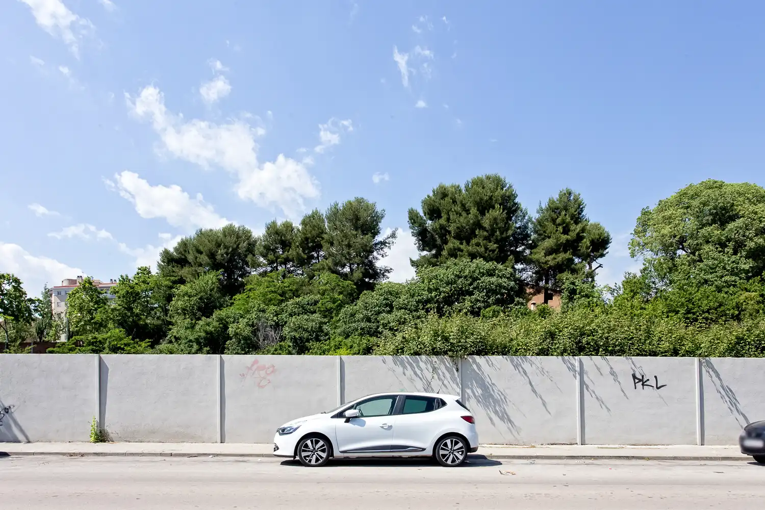 Vista exterior de Terreno en venta en Terrassa