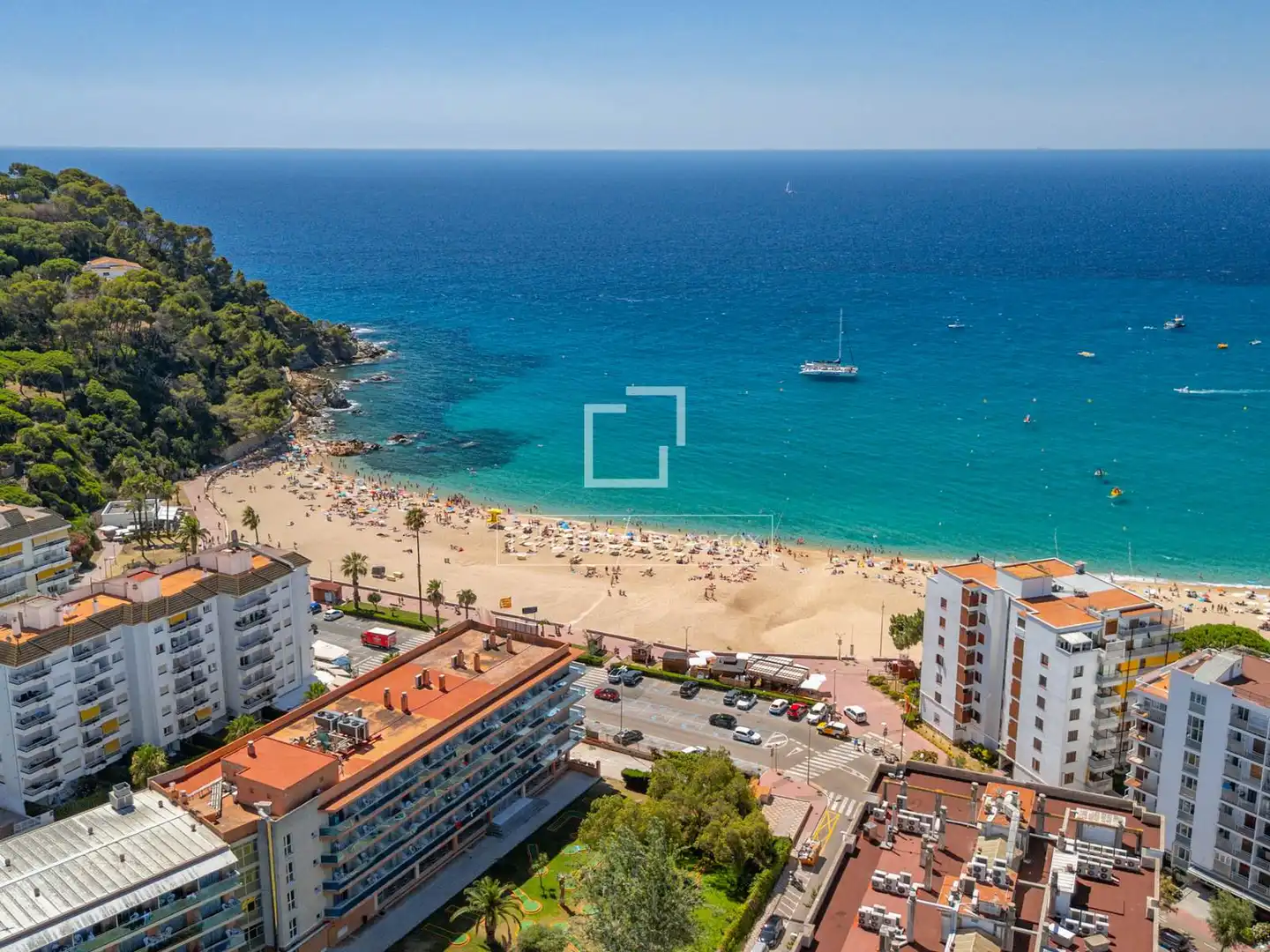 Vista exterior de Piso en venta en Lloret de Mar con Aire acondicionado, Calefacción y Parquet