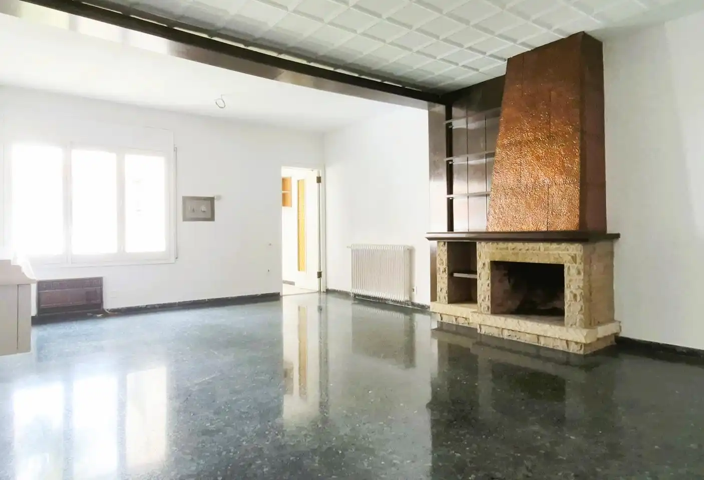 Sala de estar de Piso en venta en Terrassa con Calefacción y Balcón