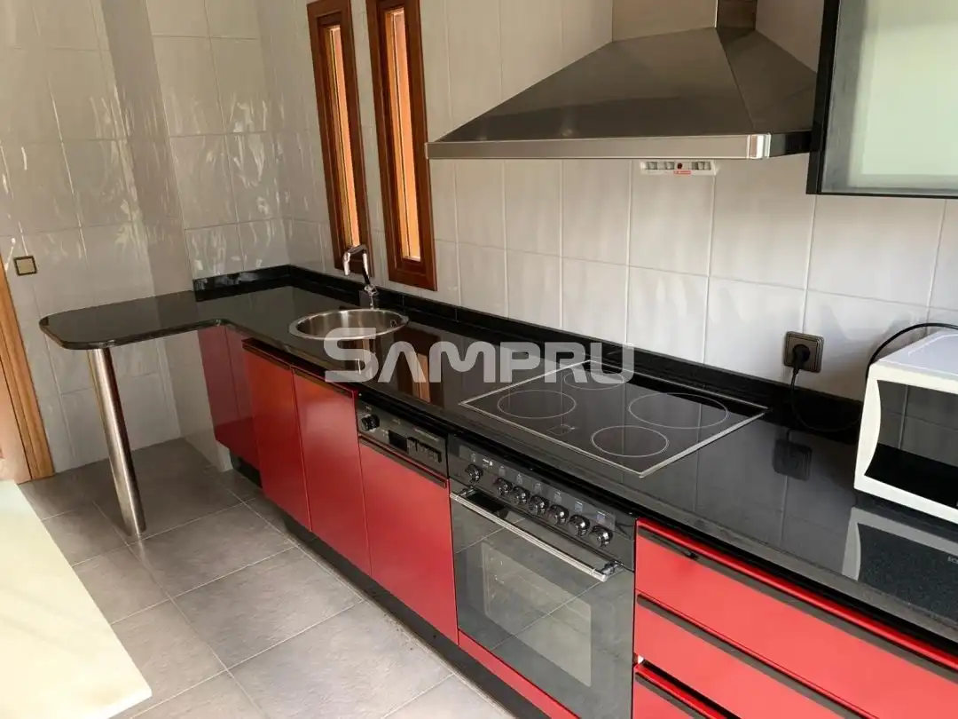 Küche von Wohnung zum Verkauf in Legutio mit Heizung, Privatgarten und Terrasse