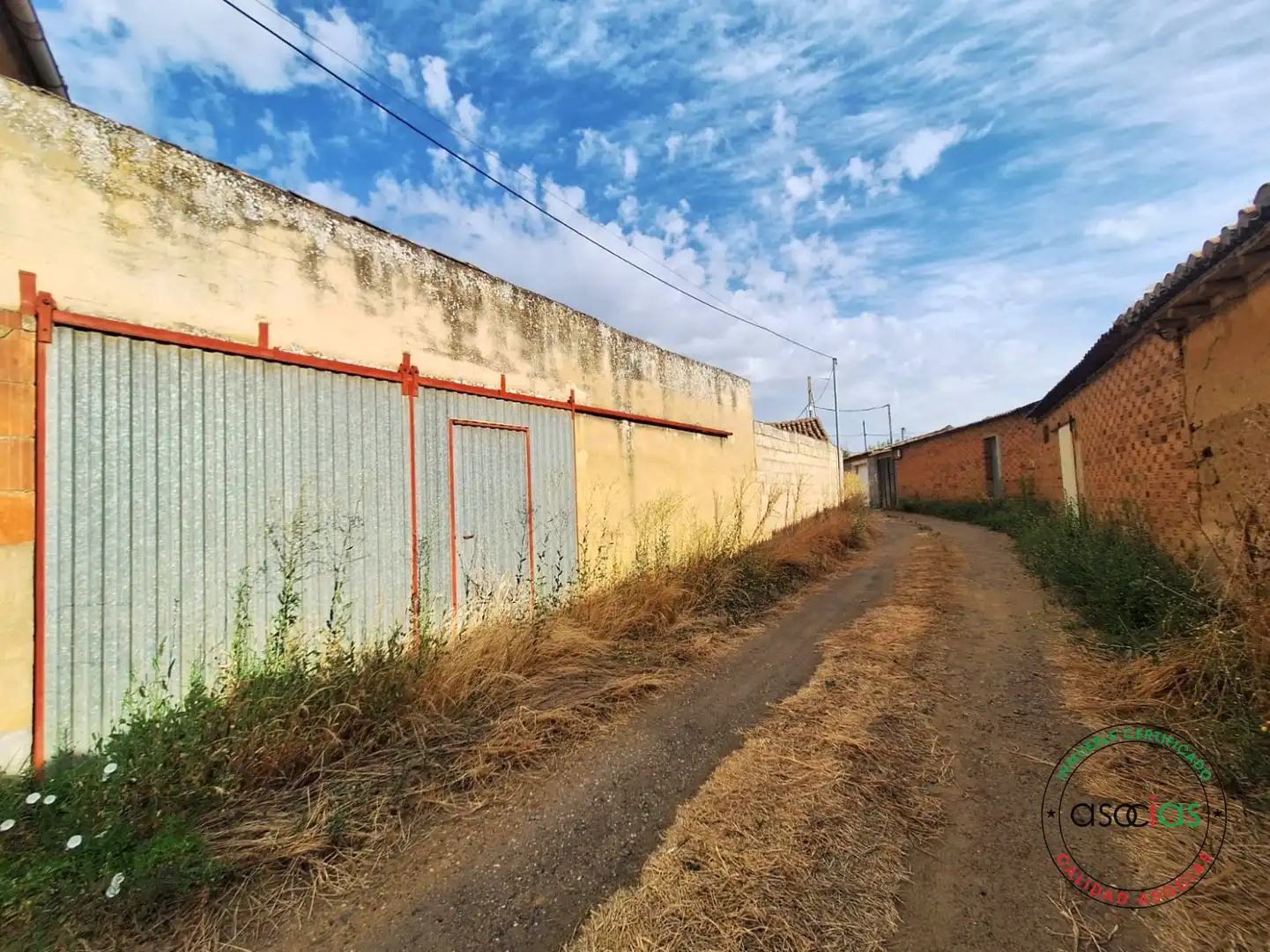 Vista exterior de Casa adosada en venta en Sahagún con Jardín privado