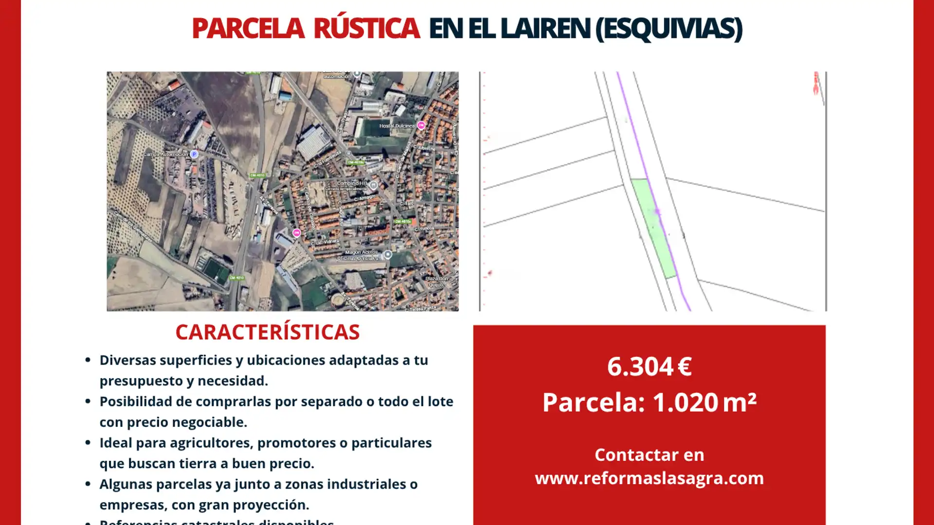 Terreno en venta en Esquivias