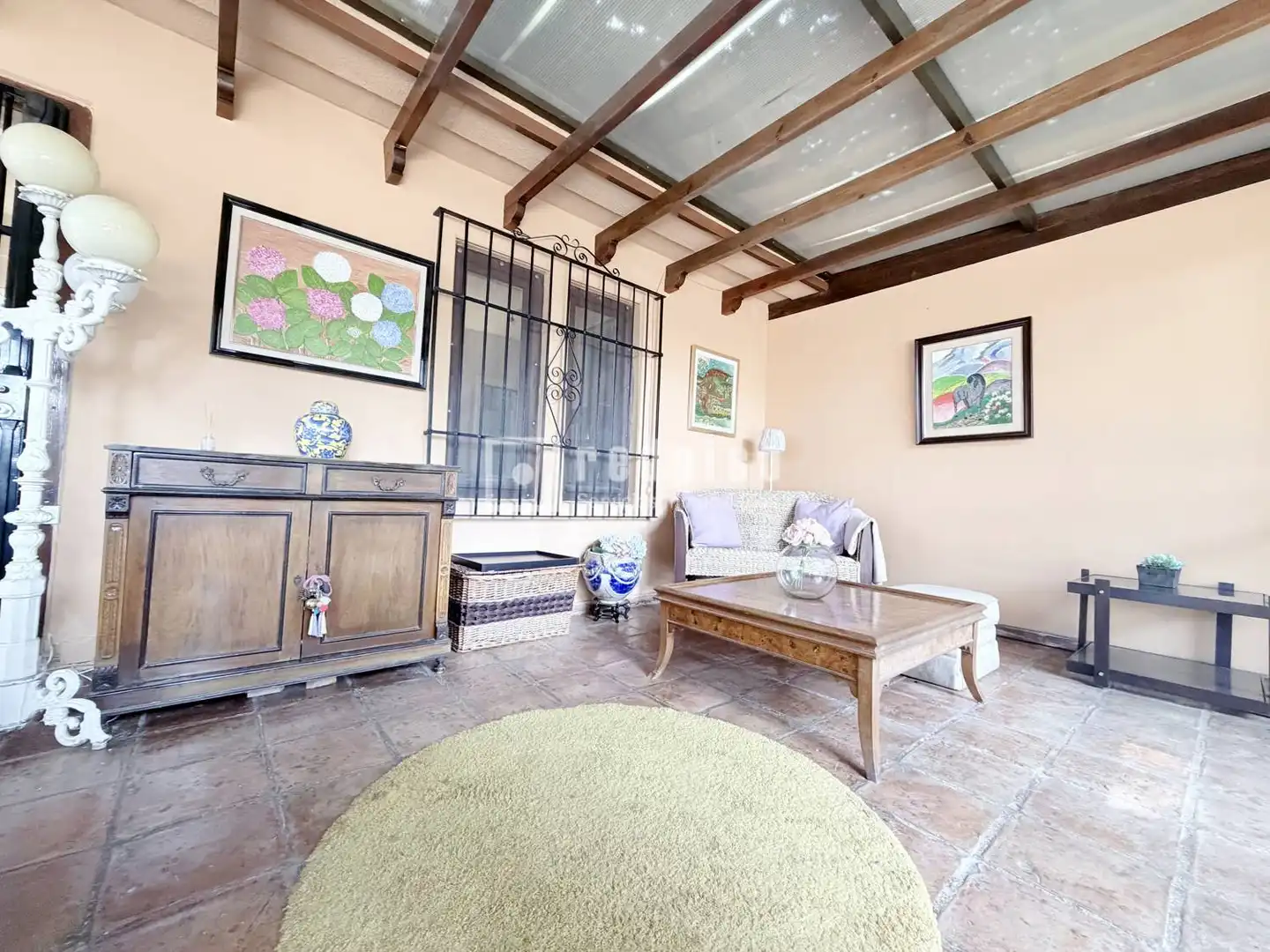 Sala de estar de Casa o chalet en venta en Málaga con Aire acondicionado, Jardín privado y Terraza