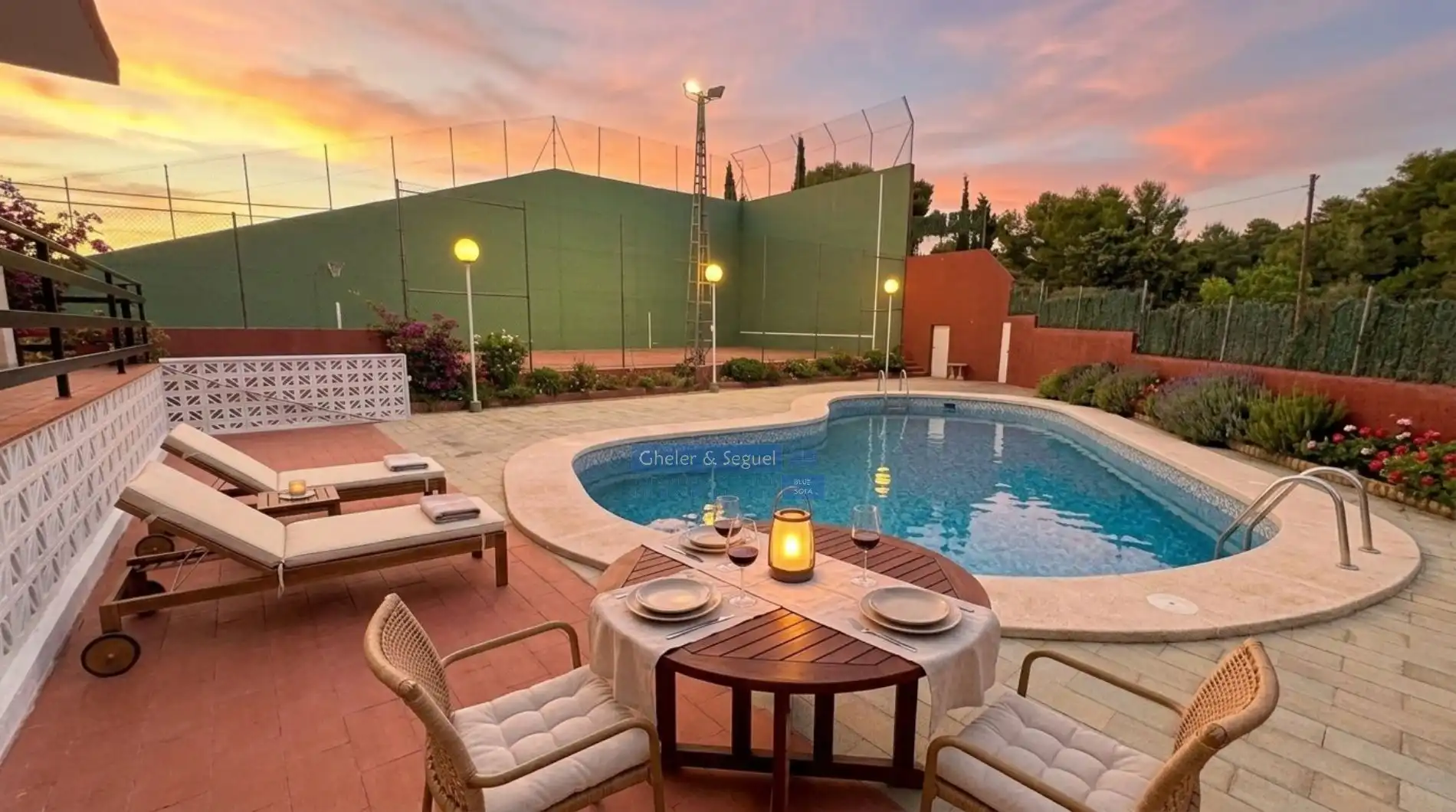 Piscina de Casa o chalet en venta en Albalat dels Tarongers con Terraza
