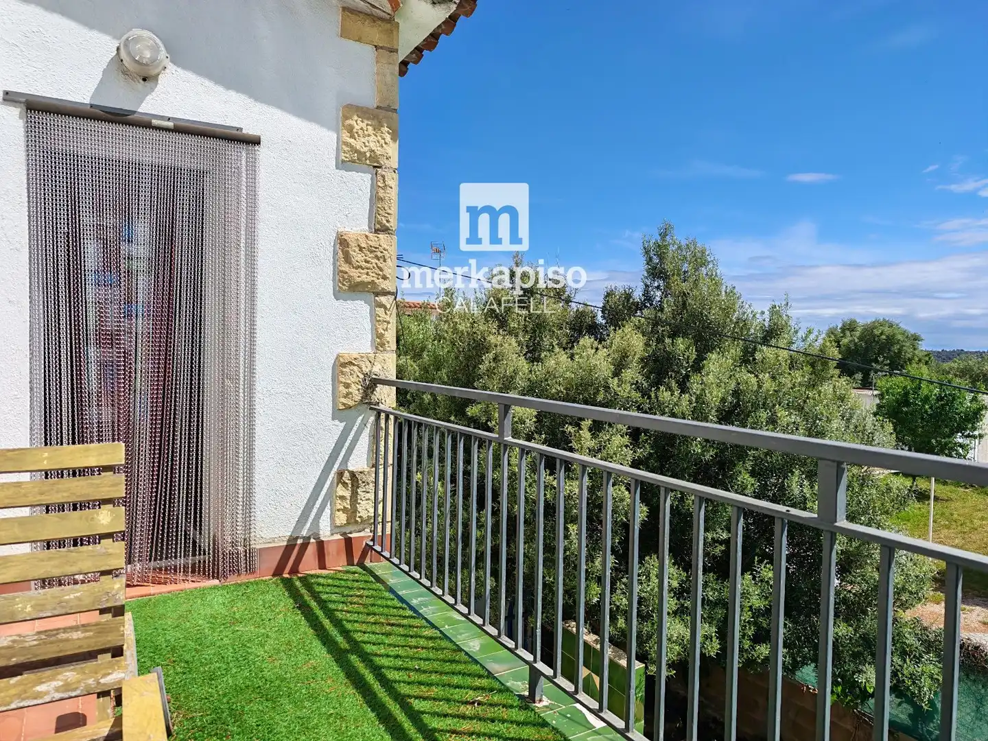 Terrassa de Casa o xalet en venda en Bellvei amb Calefacció, Jardí privat i Terrassa