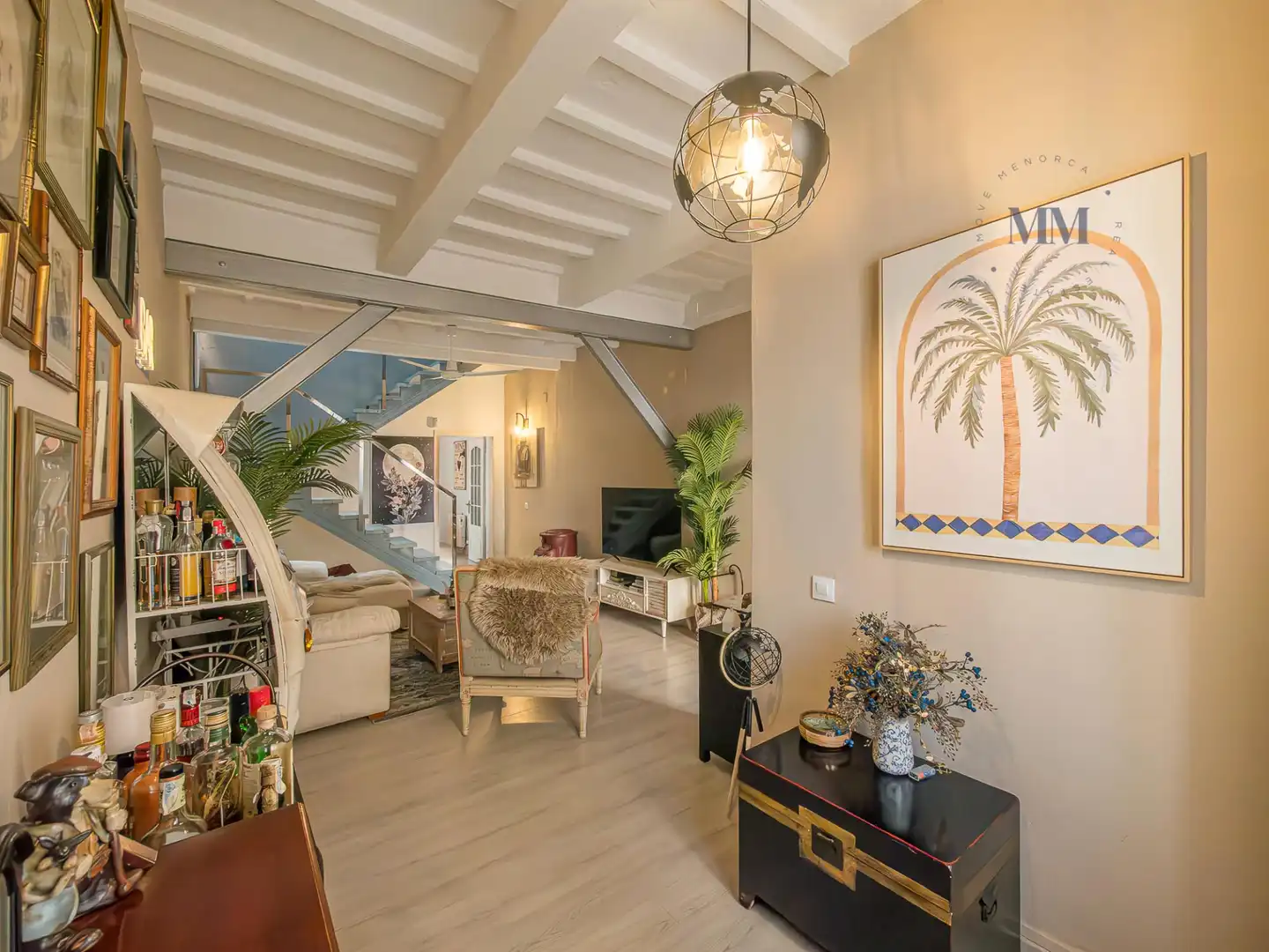 Sala d'estar de Casa o xalet en venda en Maó - Mahón amb Aire condicionat, Calefacció i Terrassa