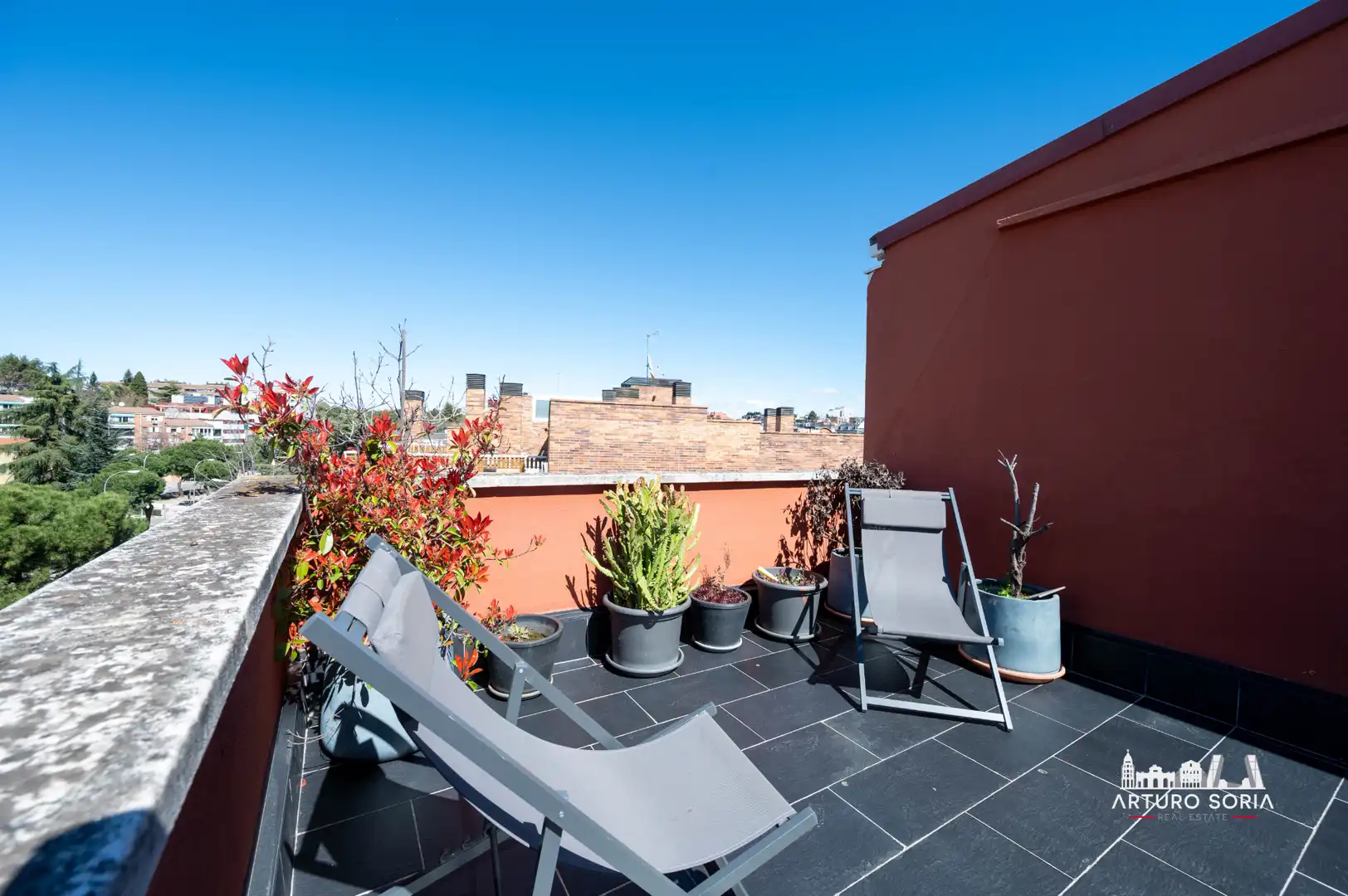 Terraza de Ático en venta en Madrid con Aire acondicionado, Terraza y Trastero
