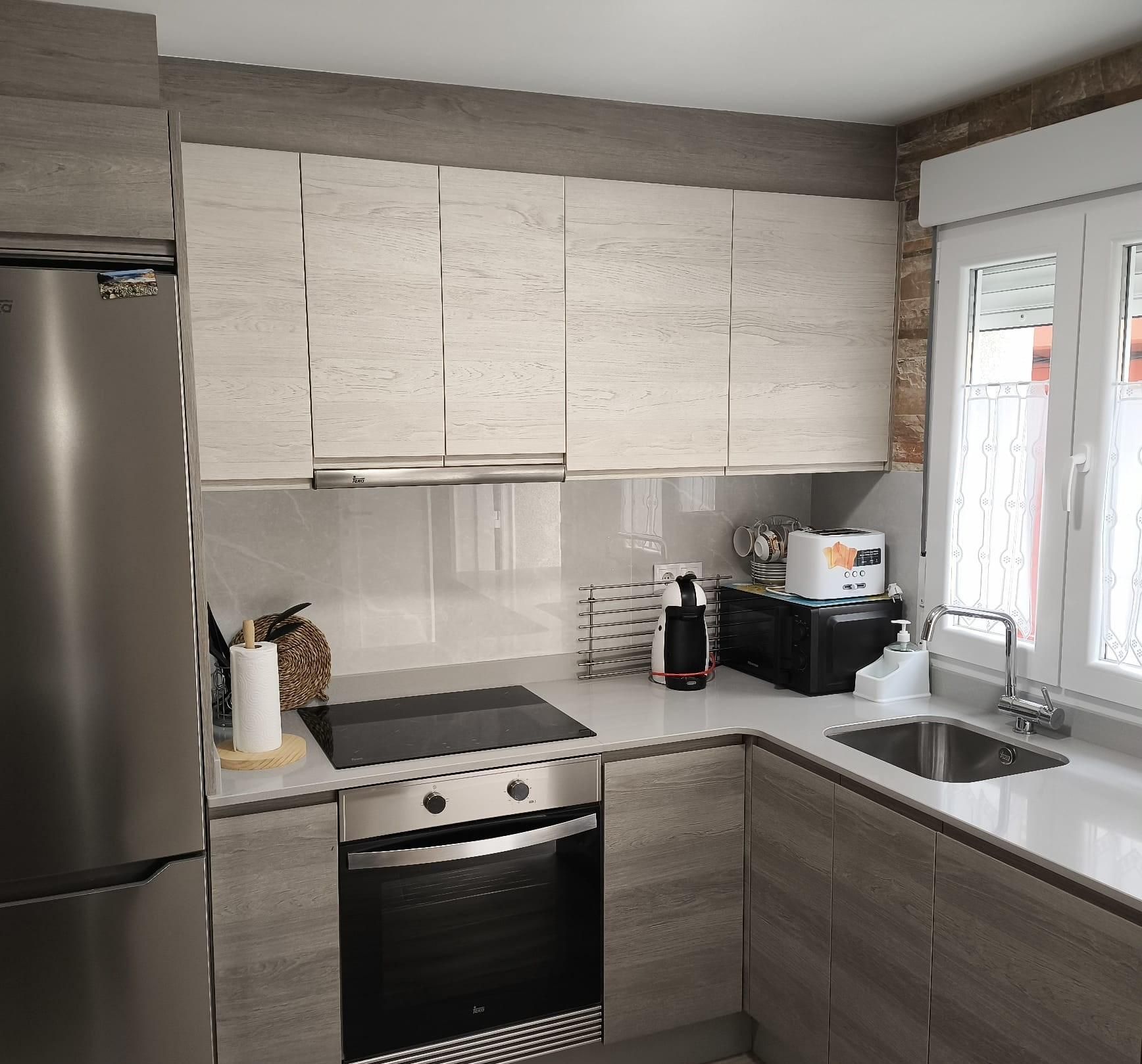 Kitchen of House or chalet for sale in Laxe  with Heating and Storage room
