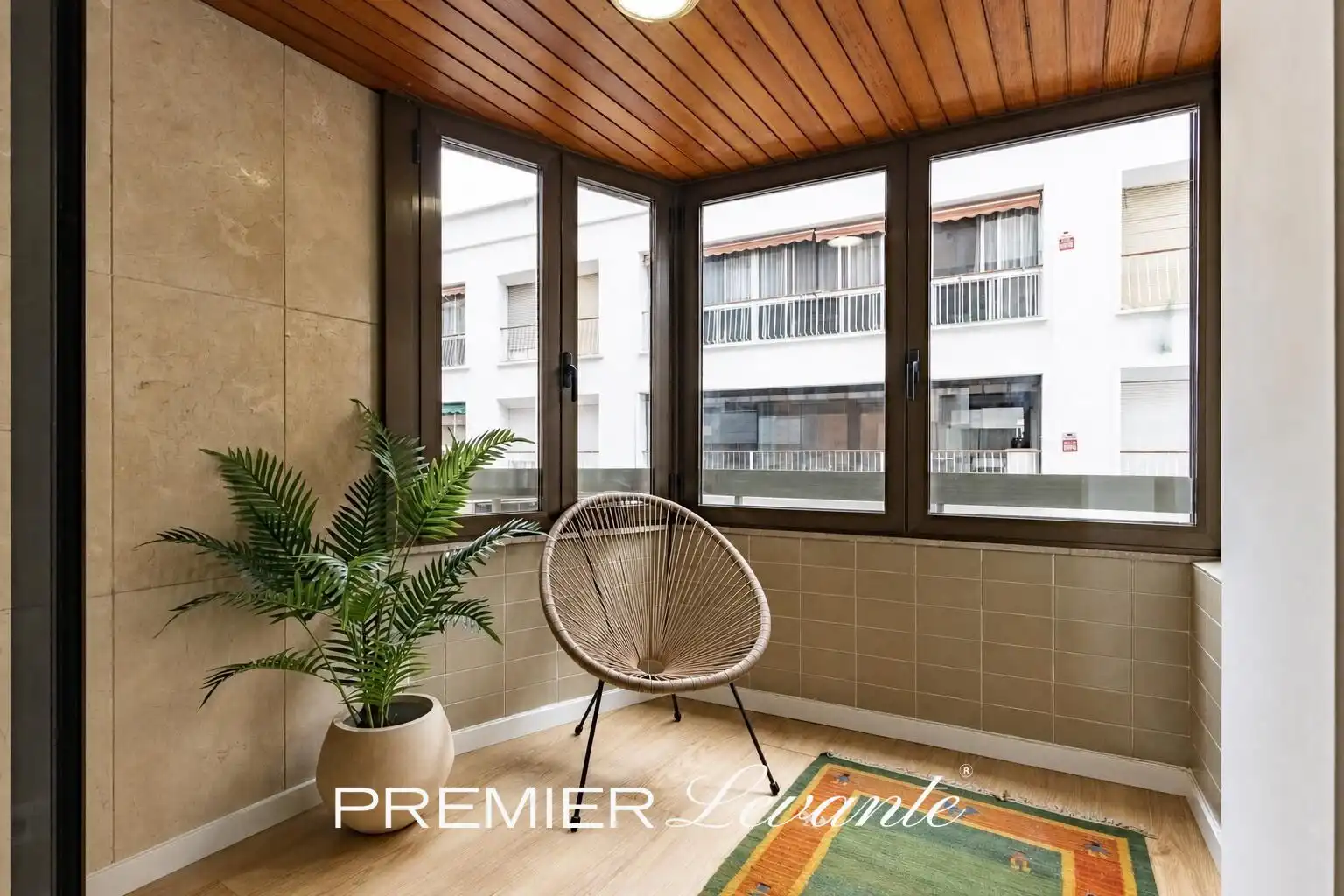 Terrasse von Wohnung zum Verkauf in Alicante / Alacant mit Klimaanlage und Balkon