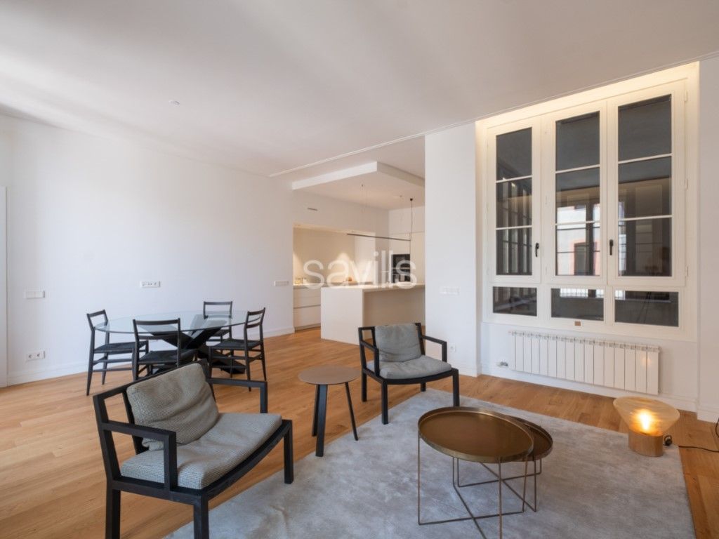 Living room of Apartment for sale in  Barcelona Capital