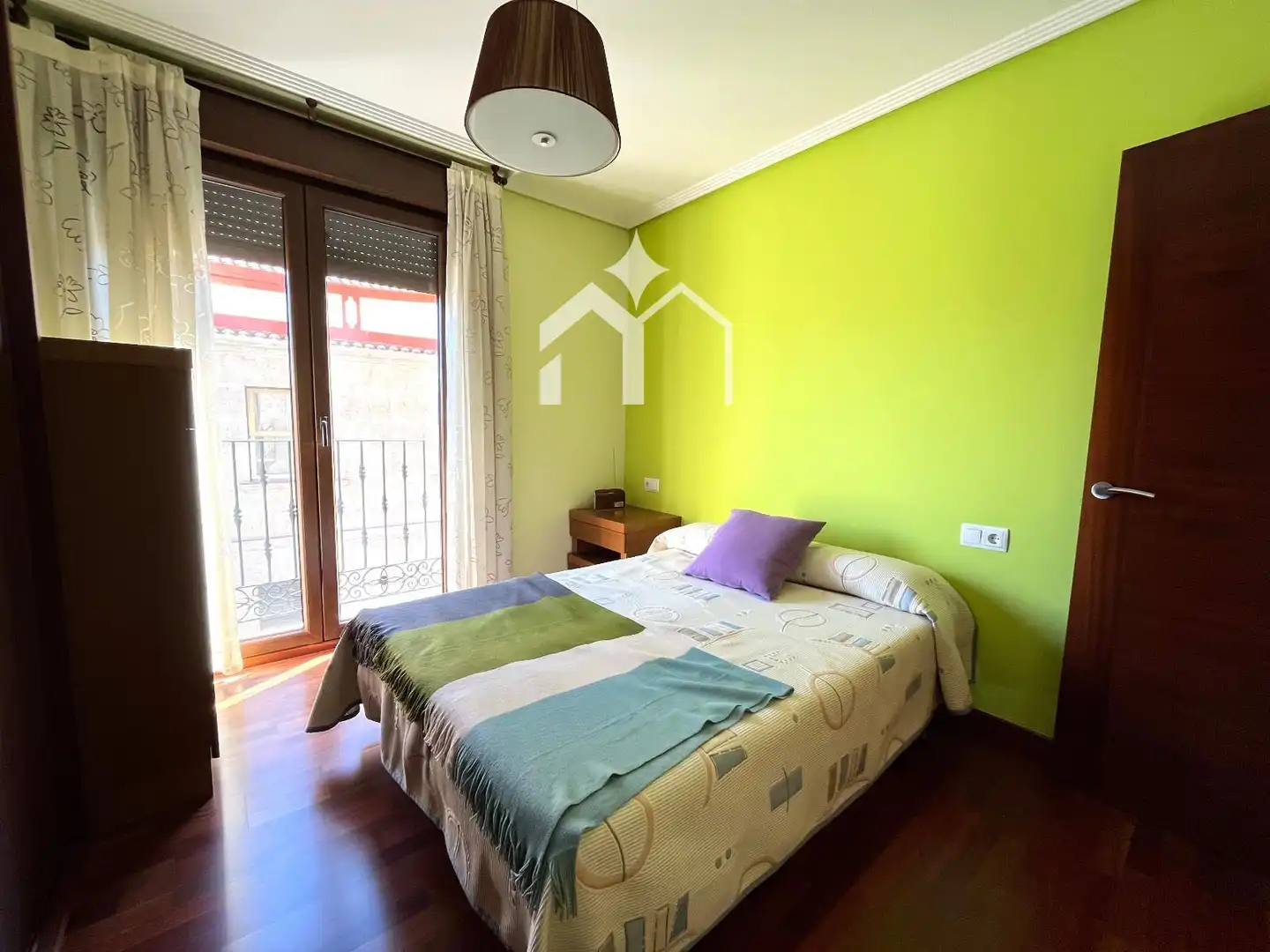 Bedroom of Flat for sale in Moaña  with Heating, Terrace and Furnished