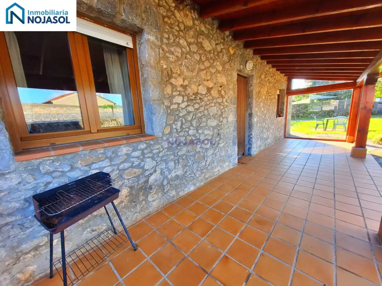 Terrace of Detached homes for rent in Noja  with Heating, Private garden and Furnished
