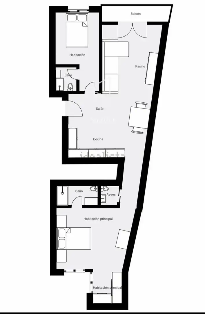 Piso en venta en Madrid con Aire acondicionado, Calefacción y Terraza