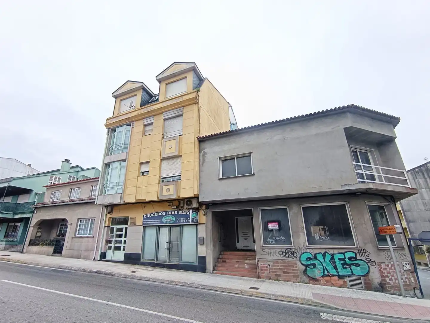 Vista exterior de Piso en venta en O Grove  , Pontevedra