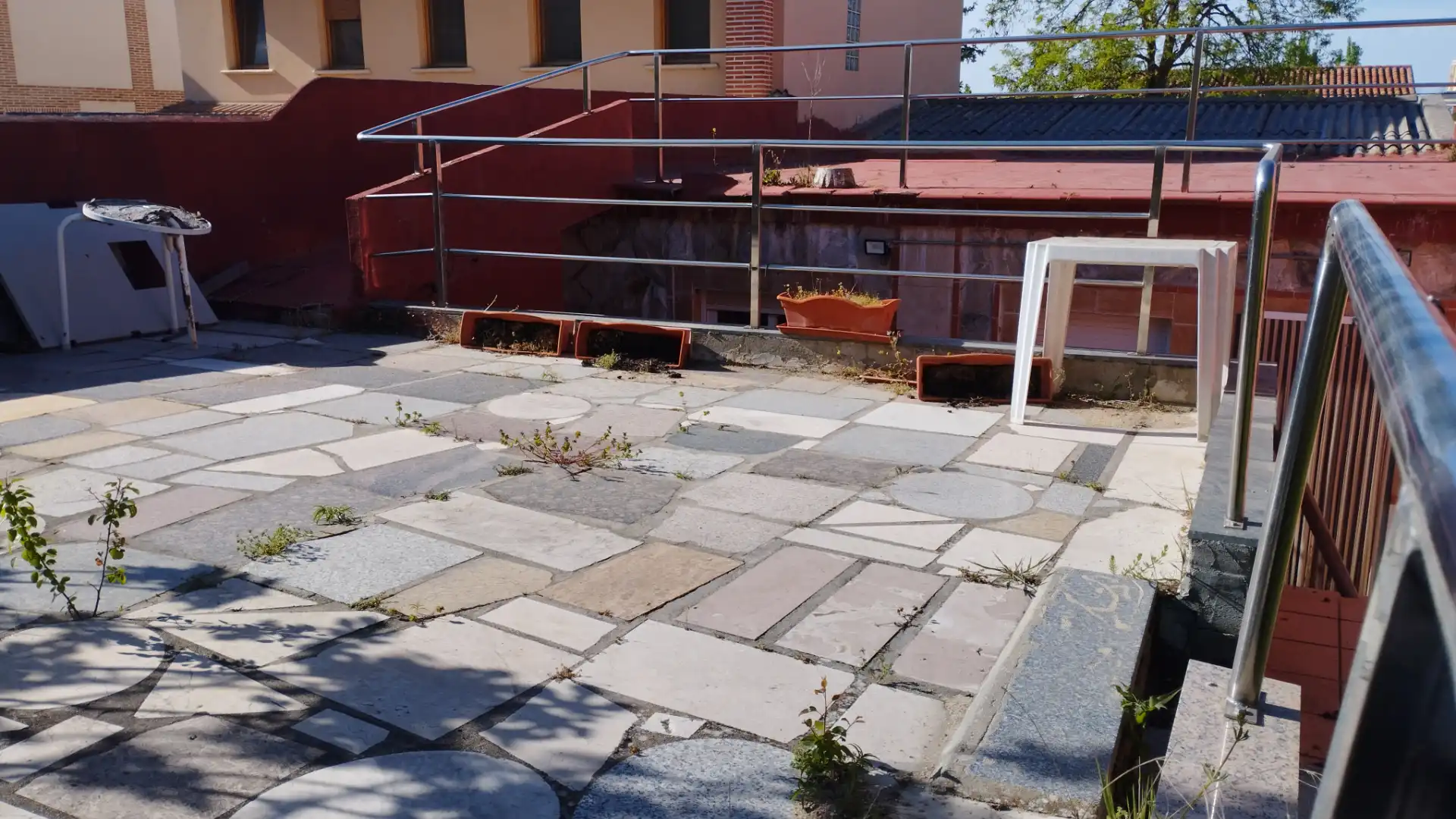 Terrassa de Casa o xalet en venda en Medina del Campo amb Calefacció, Jardí privat i Terrassa