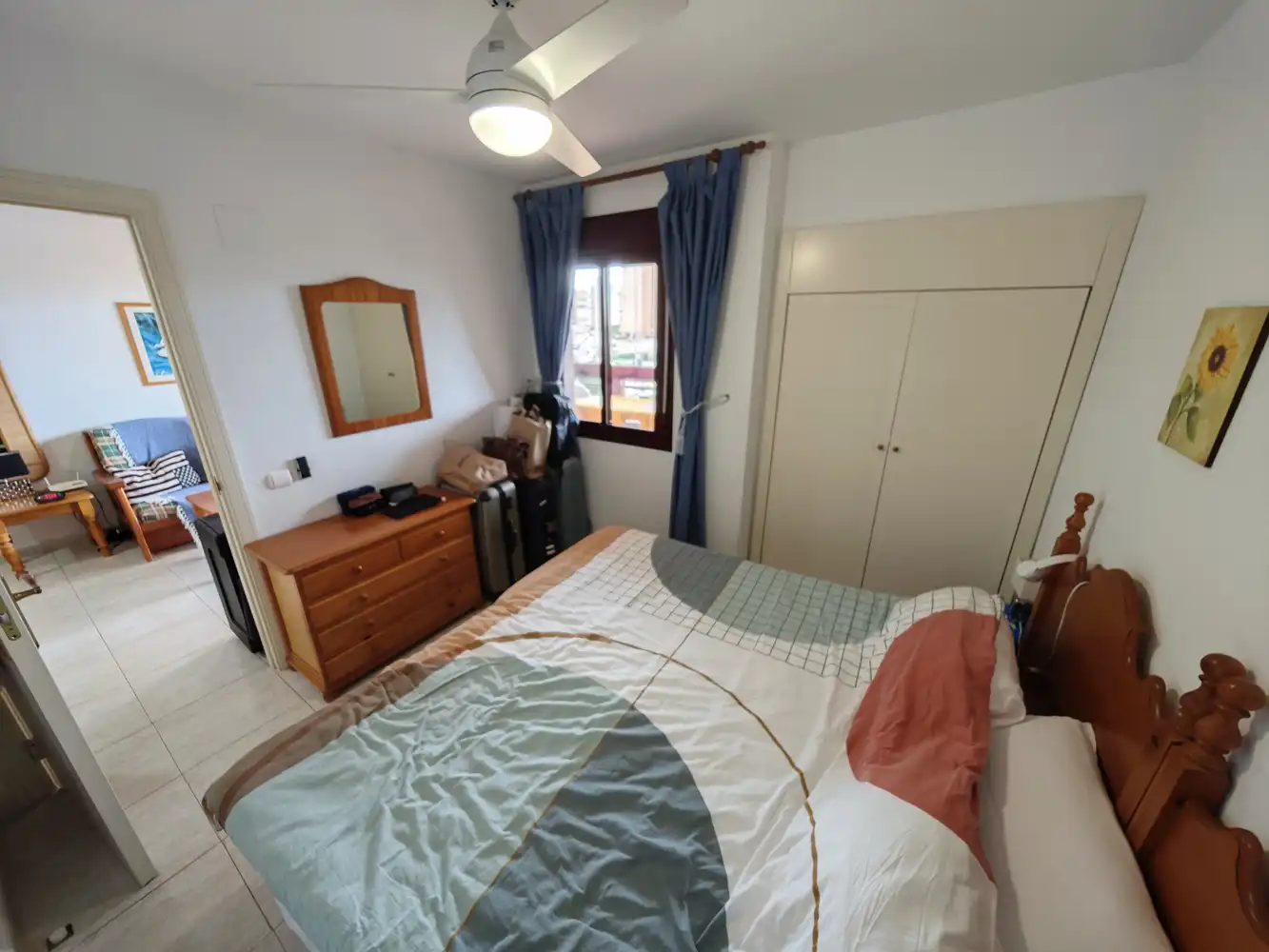 Habitación de Apartamento en venta en Calpe / Calp con Aire acondicionado, Calefacción y Jardín privado