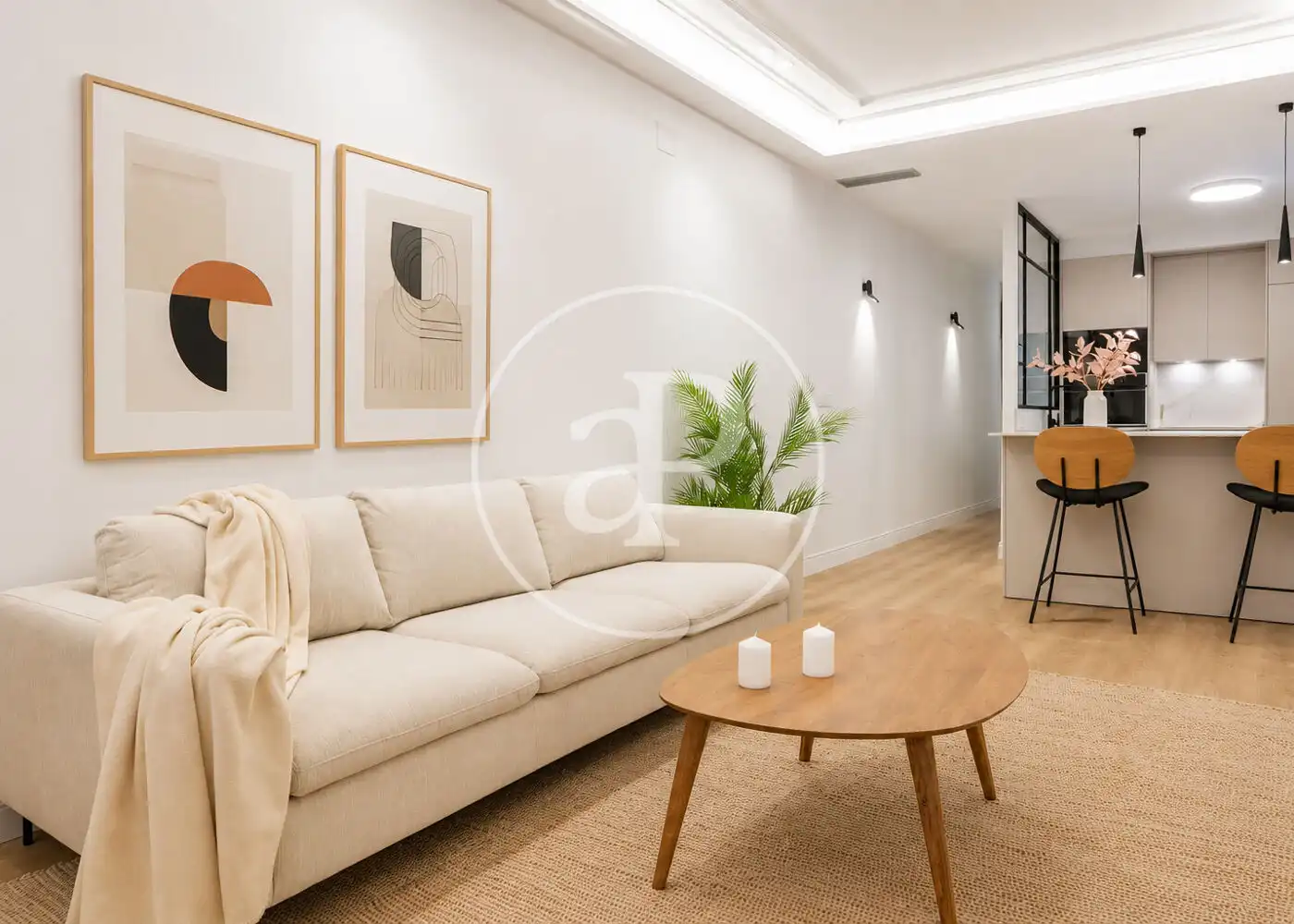 Sala de estar de Piso en venta en Madrid con Aire acondicionado, Calefacción y Terraza