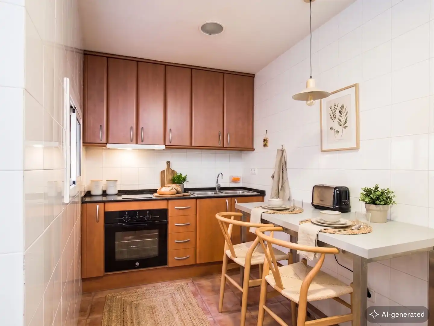 Kitchen of Flat for sale in Barcelona  with Heating