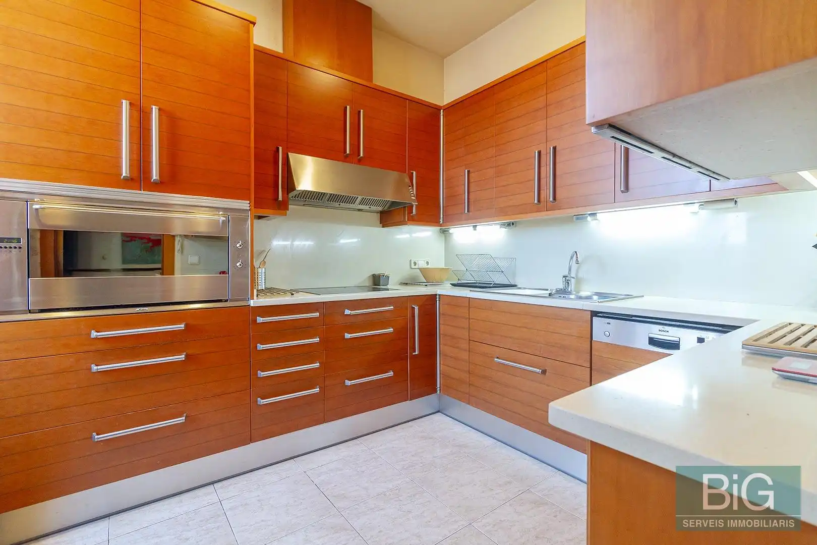 Cocina de Ático en venta en Mataró con Aire acondicionado, Calefacción y Parquet