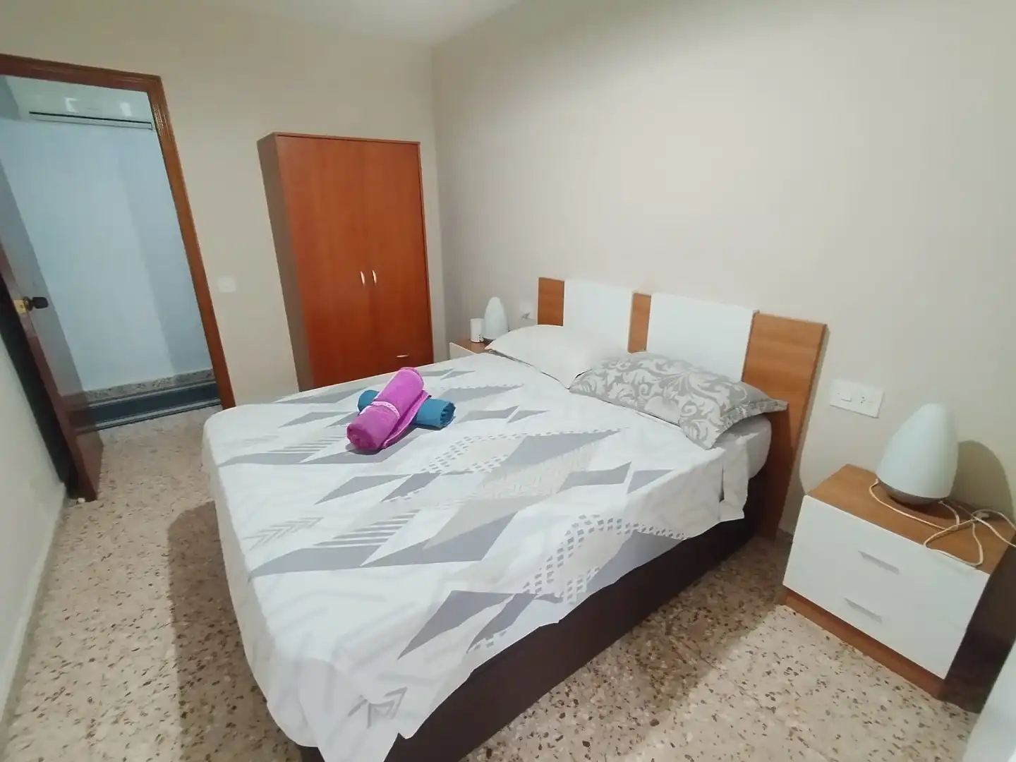 Dormitori de Pis en venda en La Ràpita amb Aire condicionat, Terrassa i Moblat