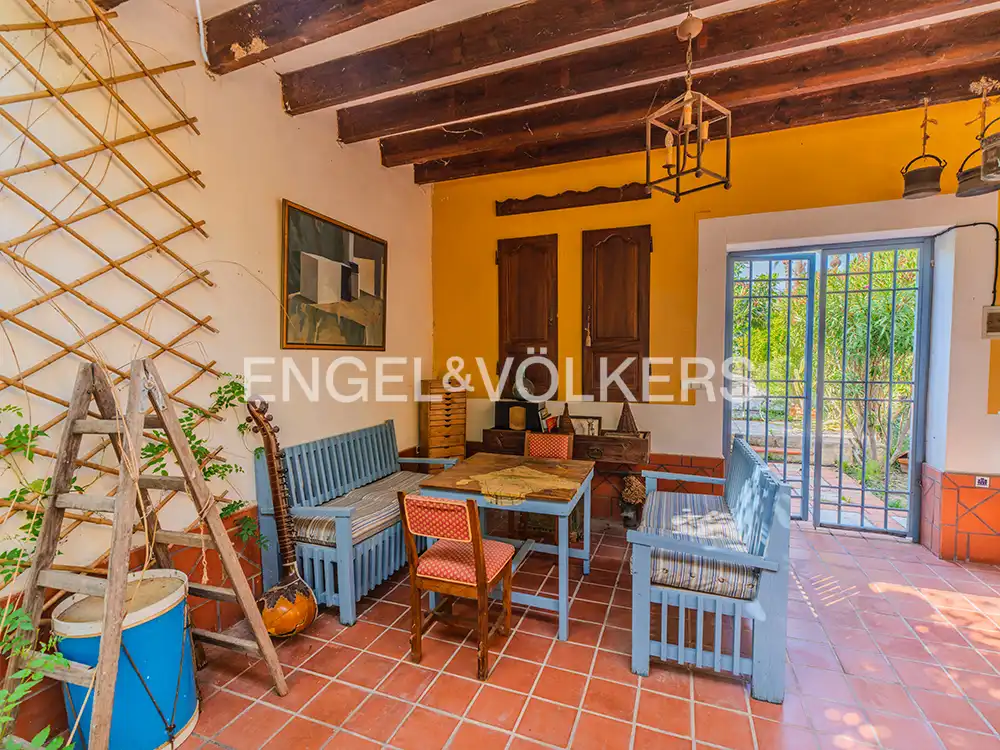 Terrassa de Casa o xalet en venda en Elche / Elx amb Calefacció, Jardí privat i Terrassa