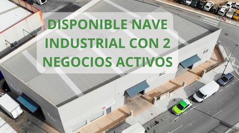 Venta Integral de Nave Industrial de 706 m2 en Parcela de 1.225 m2 con 2 Negocios en Activo Inmueble, Maquinaria y Licencias
