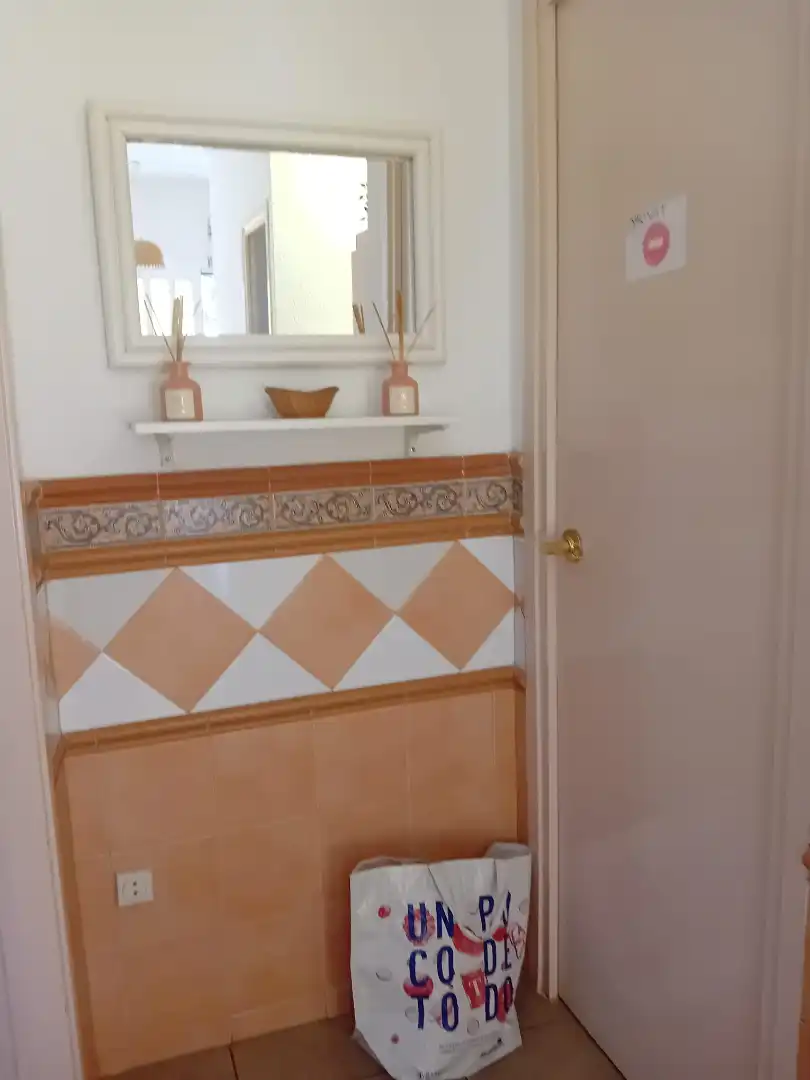 Badezimmer von Einfamilien-Reihenhaus zum Verkauf in L'Ametlla de Mar  mit Klimaanlage, Terrasse und Schwimmbad