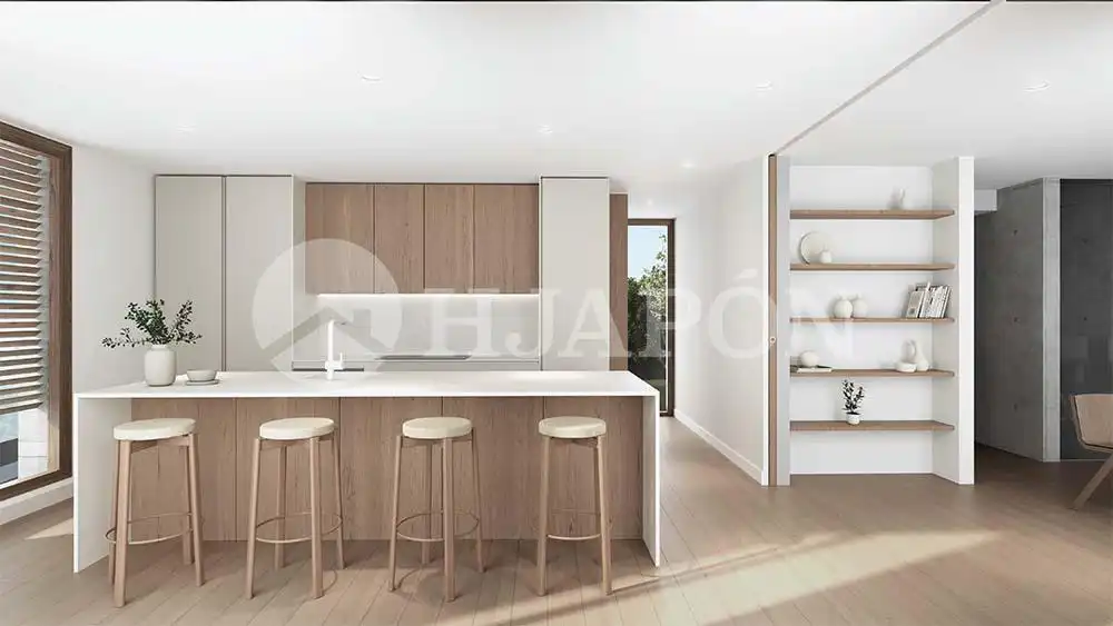 Cocina de Casa o chalet en venta en Alella con Jardín privado, Terraza y Piscina