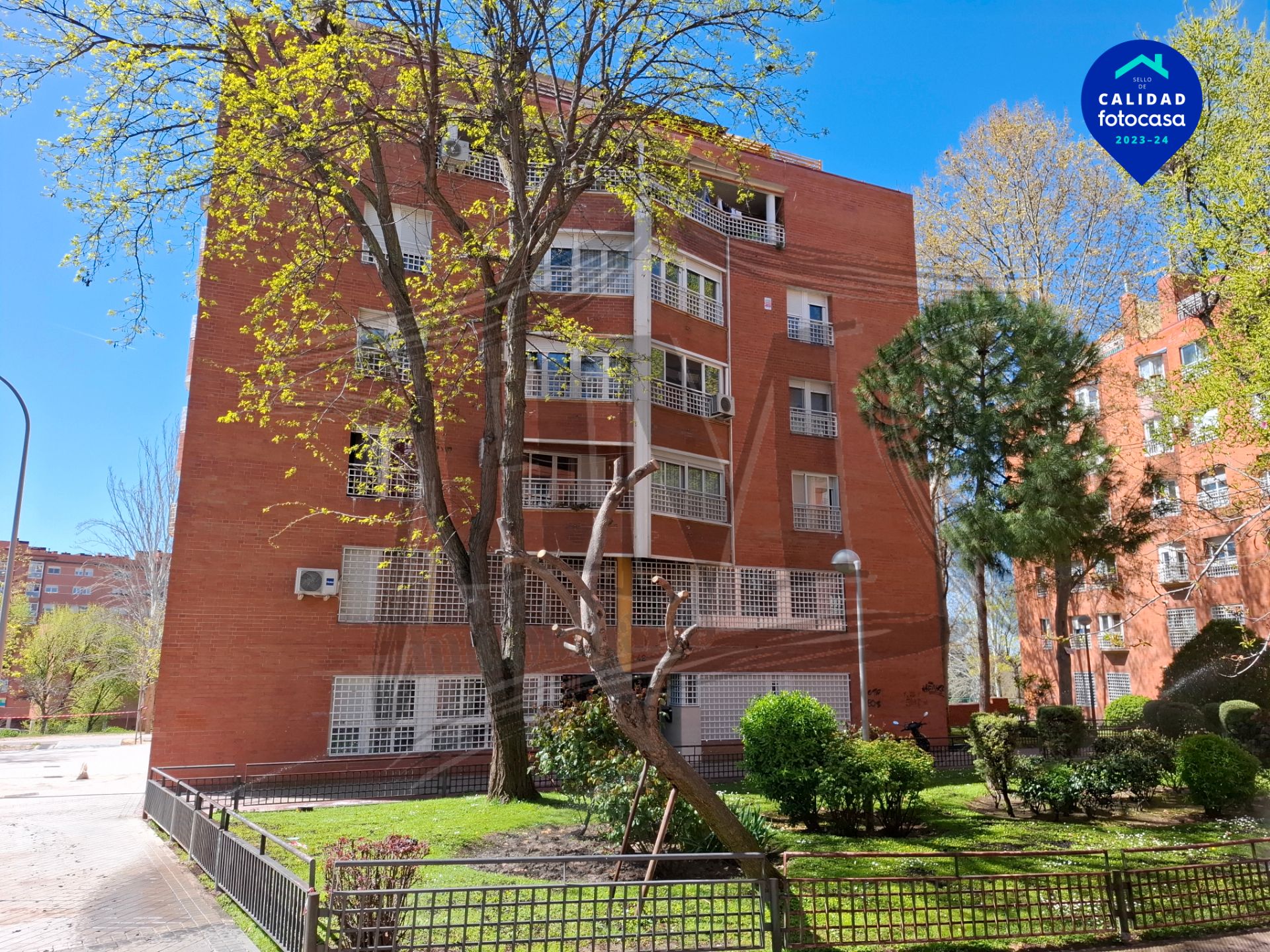 Vista exterior de Pis en venda en  Madrid Capital amb Aire condicionat, Calefacció i Parquet