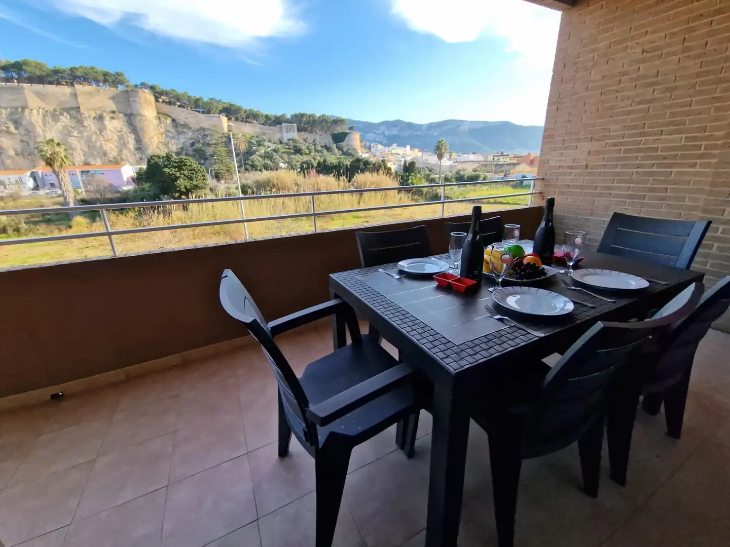 Terrassa de Apartament de lloguer en Dénia amb Aire condicionat, Calefacció i Terrassa