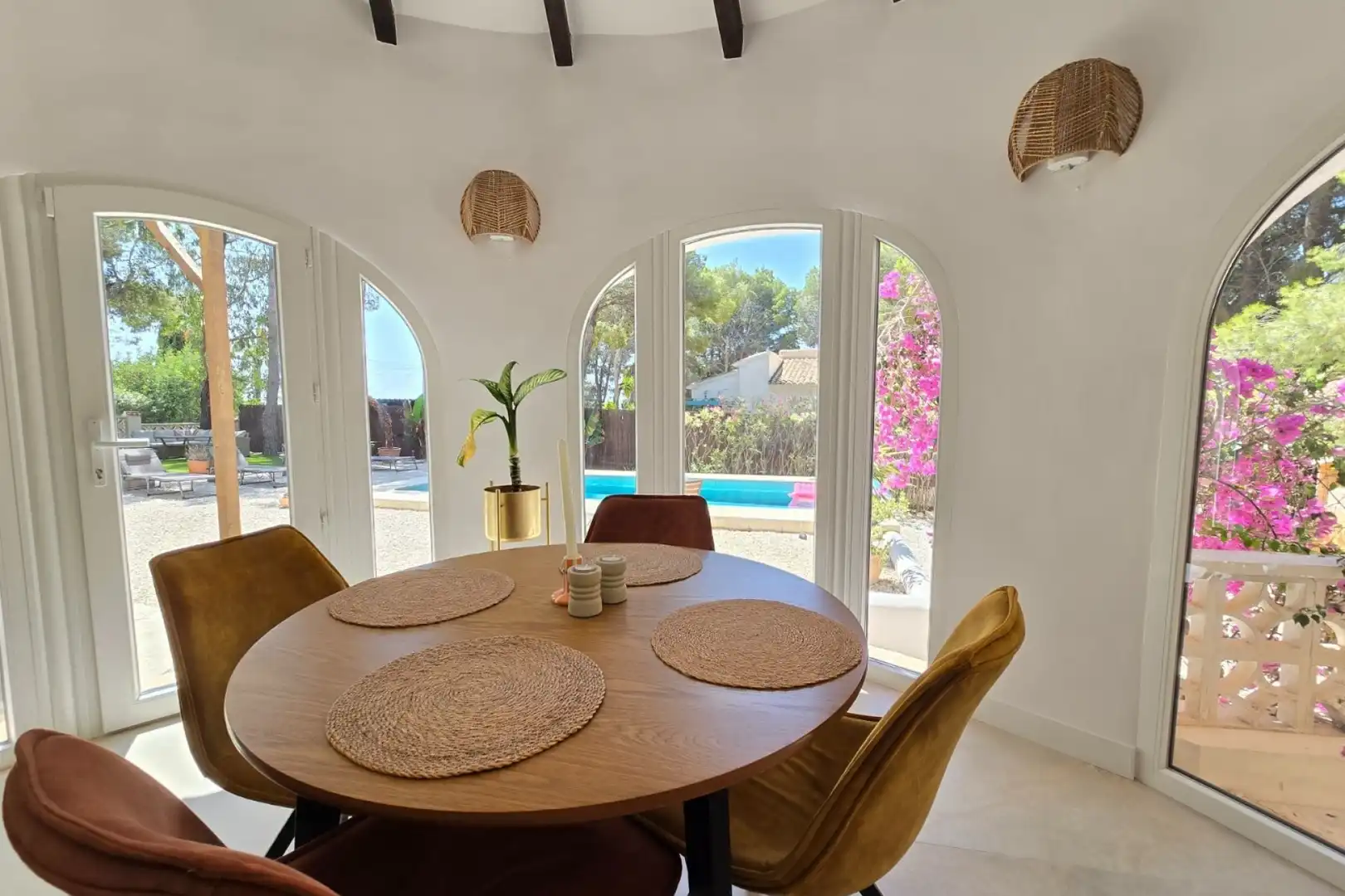 Comedor de Casa o chalet de alquiler en Altea con Aire acondicionado, Calefacción y Terraza