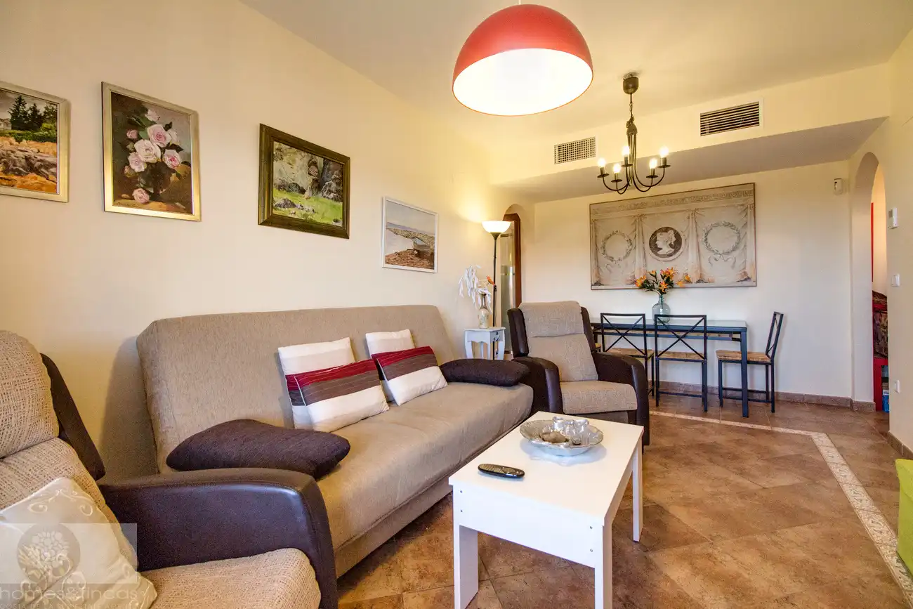 Wohnzimmer von Wohnung zum Verkauf in Ayamonte mit Terrasse, Möbliert und Gemeinschaftspool