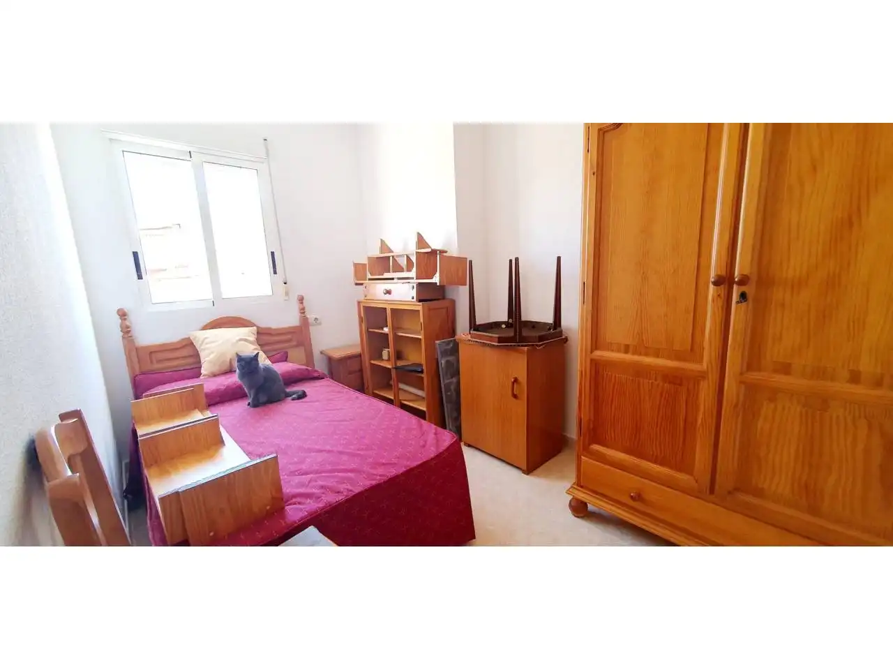 Bedroom of Flat for sale in Santa Pola  with Air Conditioner, Heating and Terrace