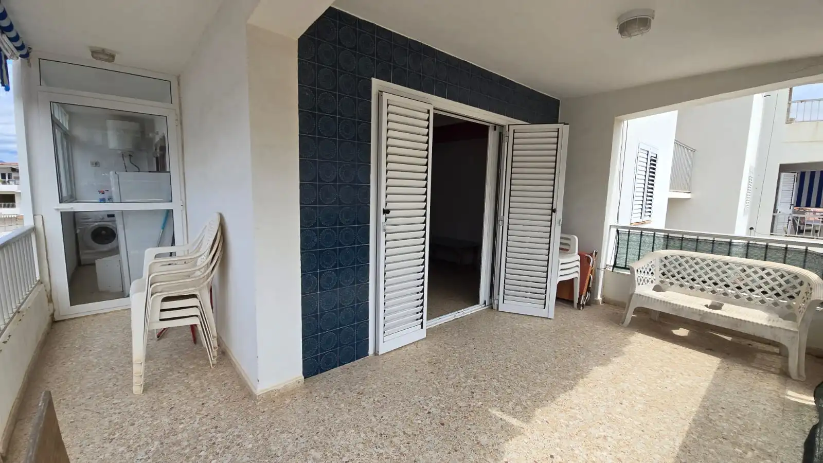 Terrassa de Apartament en venda en Oliva amb Terrassa, Moblat i Forn