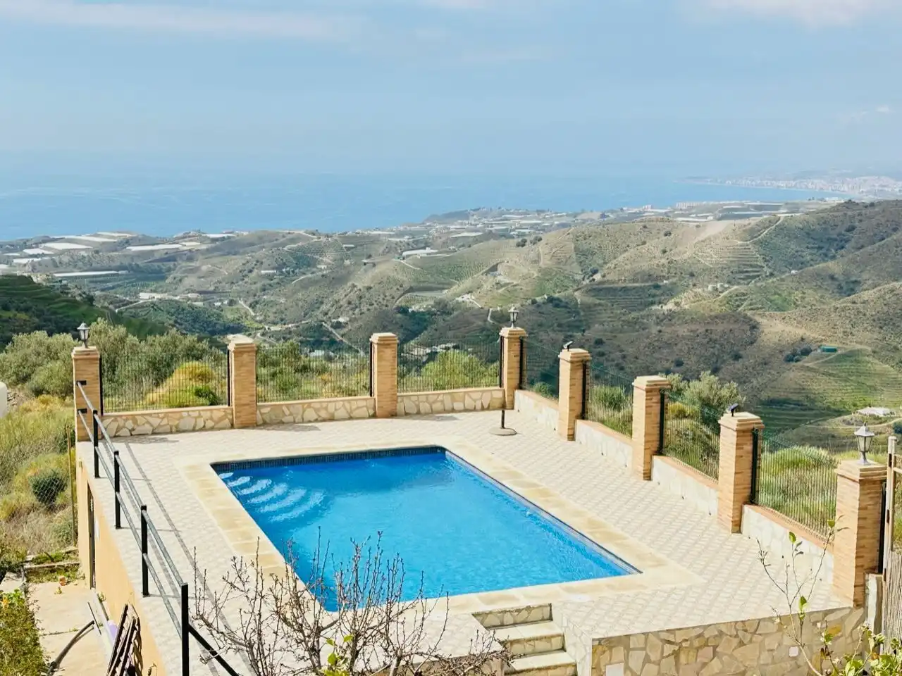 Swimming pool of Country homes for sale in Torrox  with Private garden, Storage room and Swimming Pool