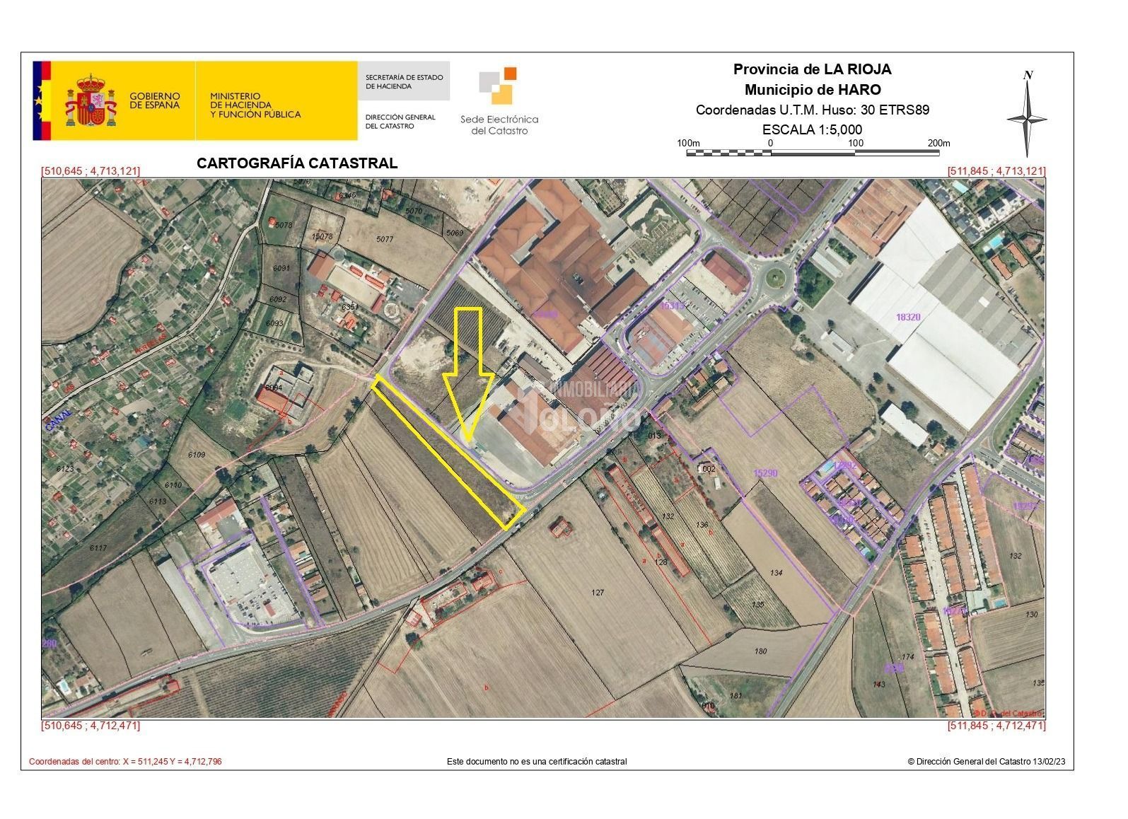 Terreny industrial en venda en Haro