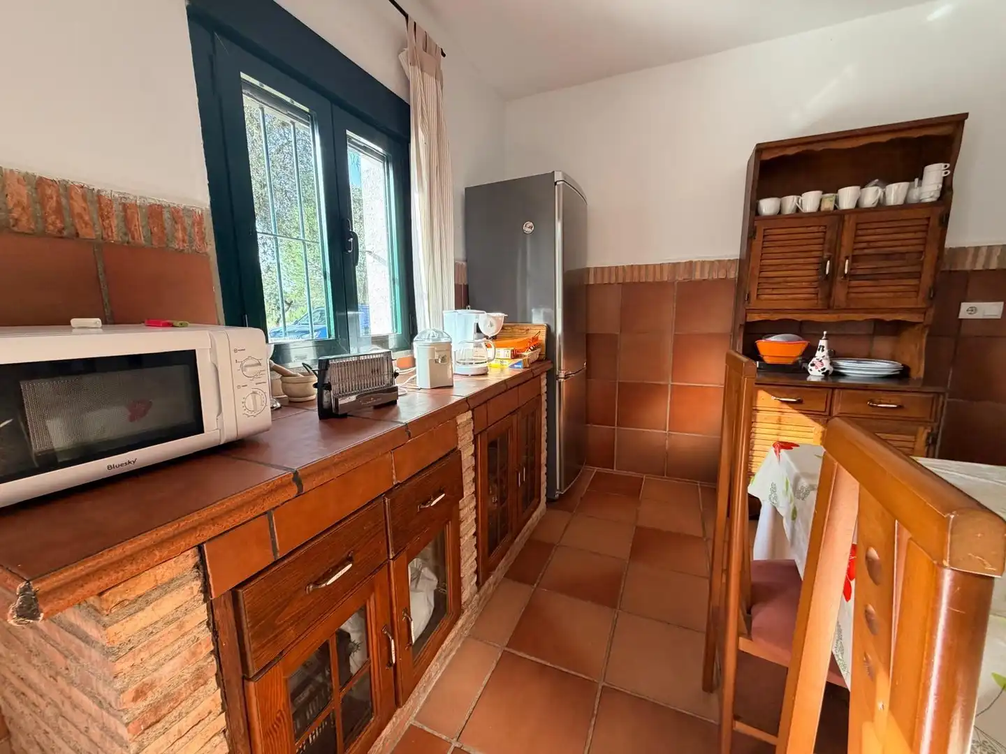 Cocina de Casa o chalet en venta en Badajoz con Jardín privado, Terraza y Piscina