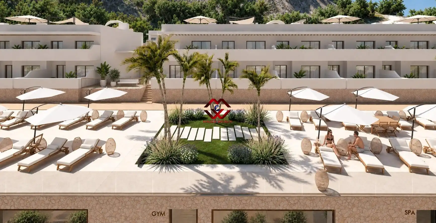 Erdgeschosswohnung mit Pool zum Verkauf in San Juan de los Terreros, imagen 9