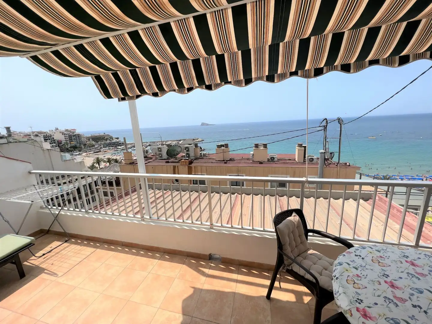 Terraza de Ático de alquiler en Benidorm con Terraza