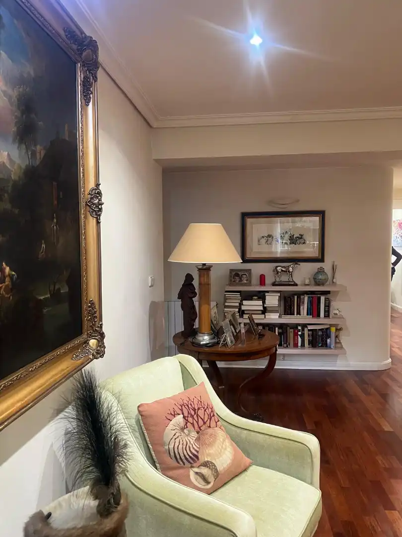 Sala de estar de Piso en venta en Zaragoza con Aire acondicionado, Calefacción y Parquet